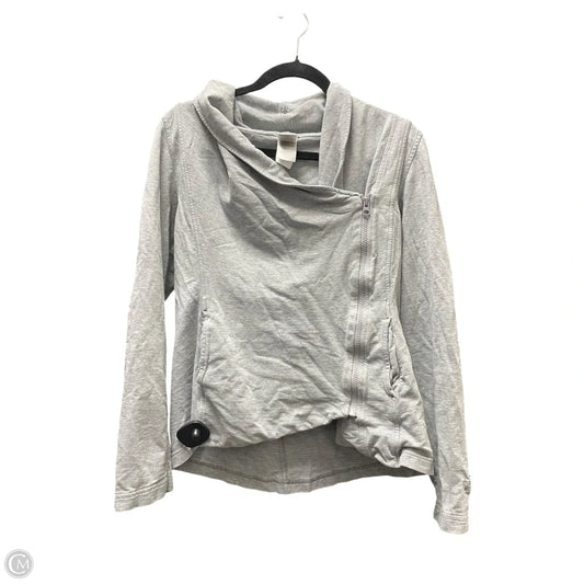 Athletic Jacket By The North Face In Grey, Size: M