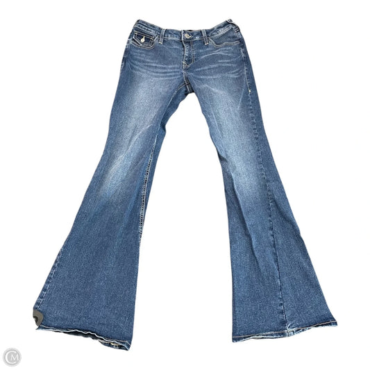 Jeans Wide Leg By True Religion In Blue Denim, Size: 6