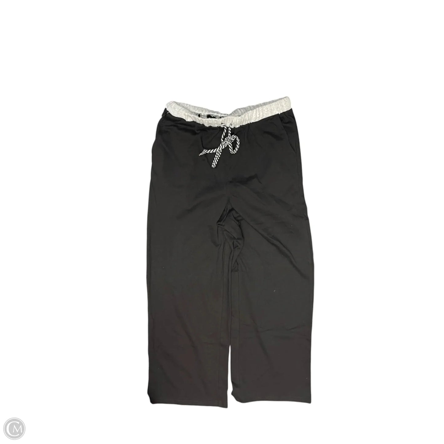 Pants Wide Leg By New In In Black & Grey, Size: M
