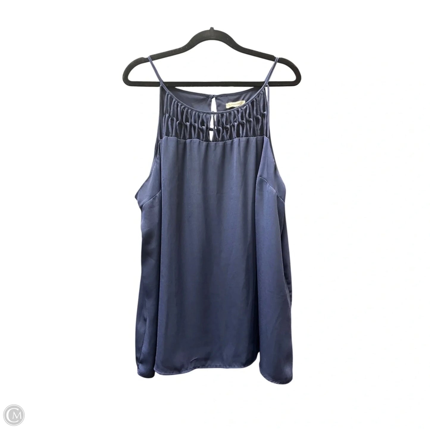 Top Sleeveless By Maurices In Navy, Size: 2x
