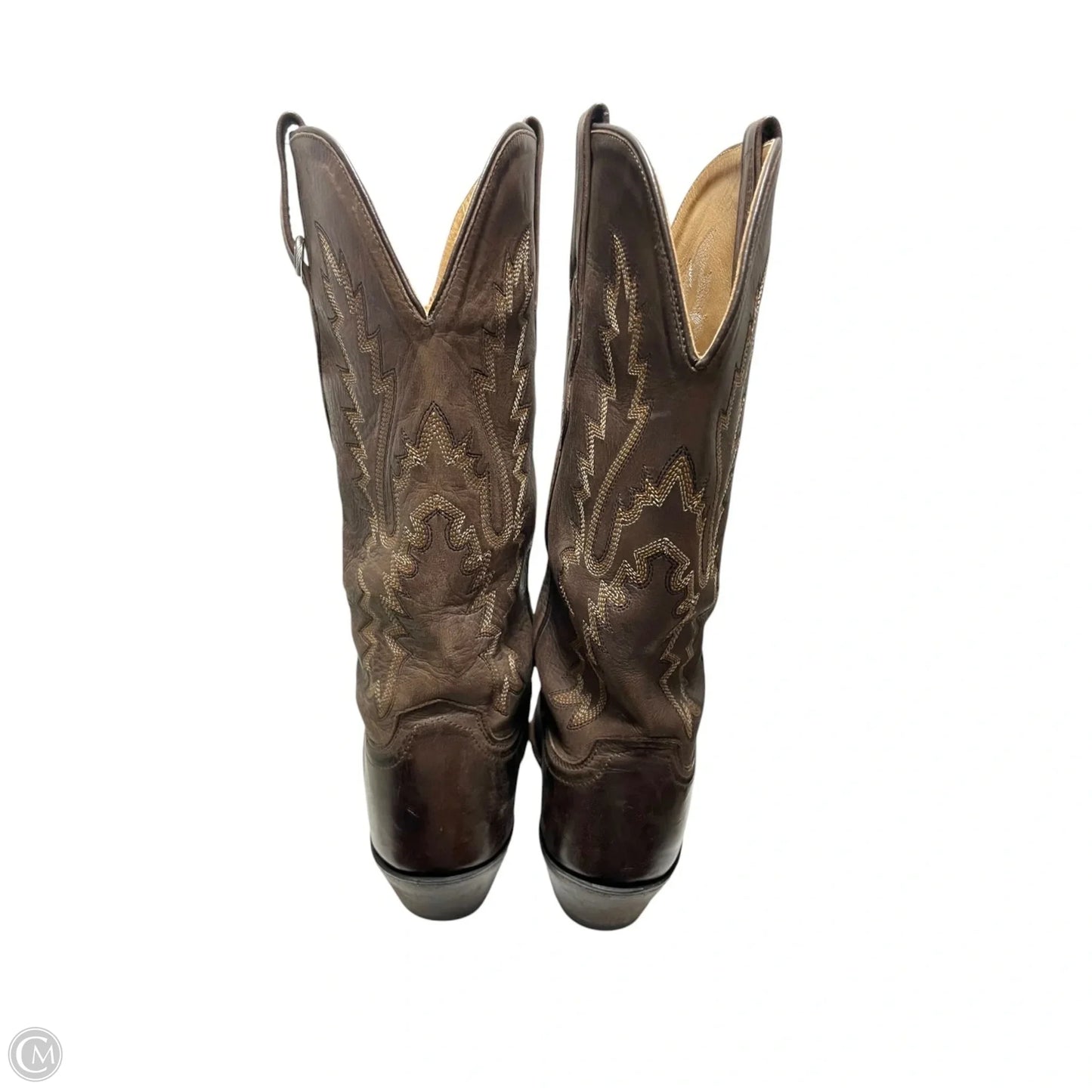 Boots Western By Old West In Brown & Tan, Size: 11