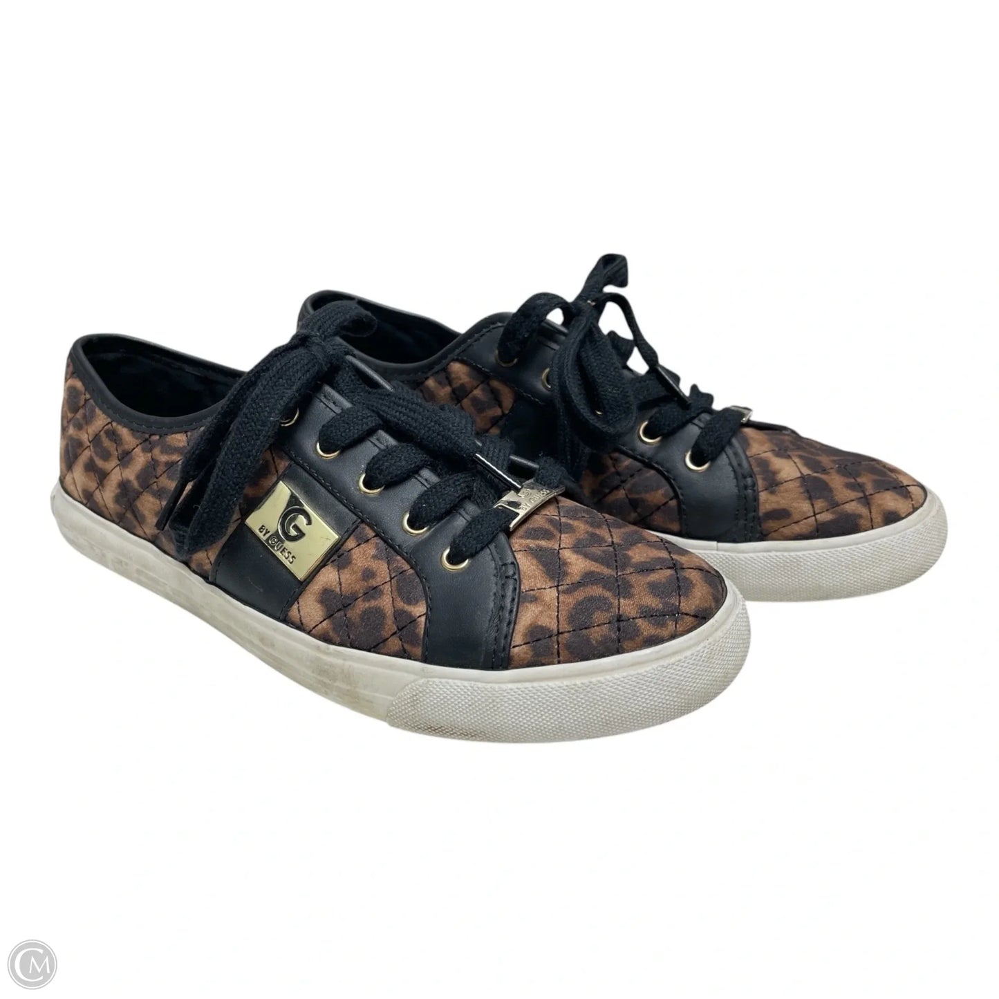 Shoes Athletic By Guess In Animal Print, Size: 8.5