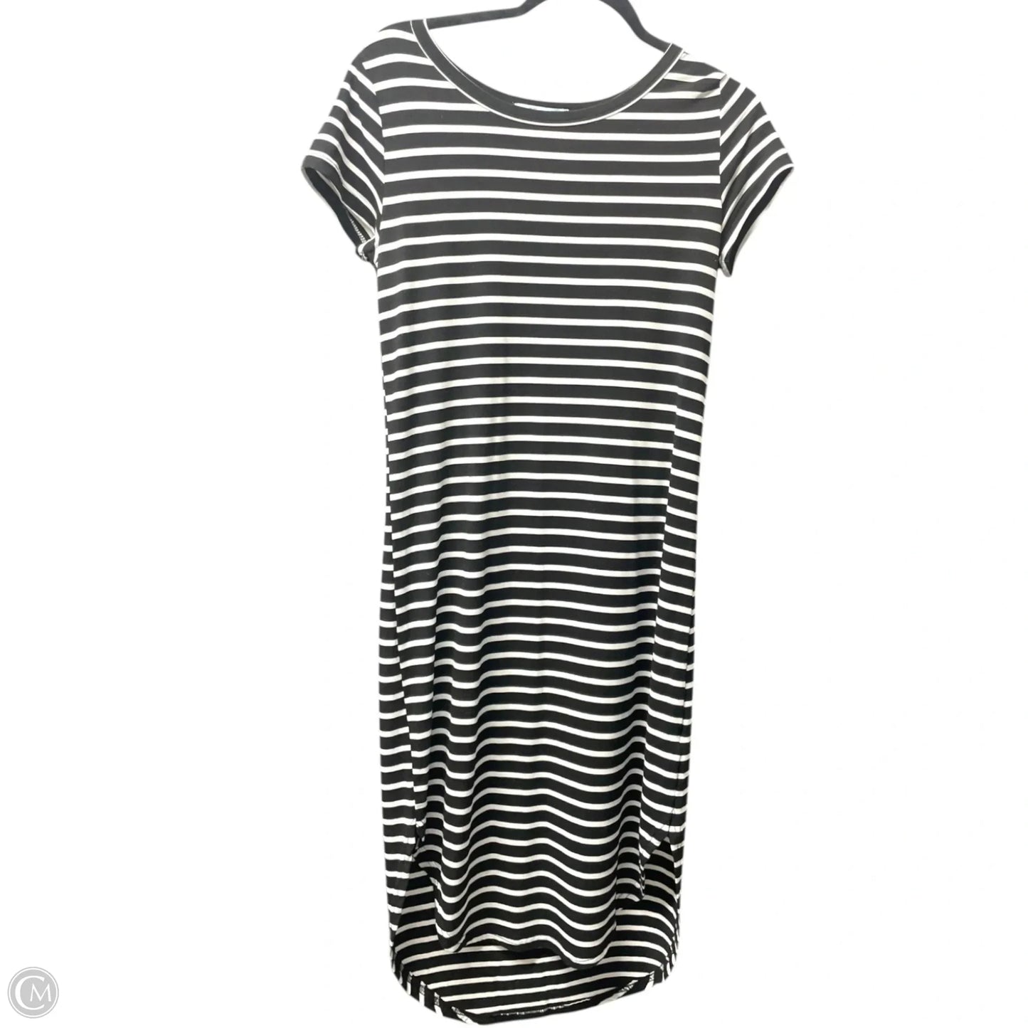 Dress Casual Short By She + Sky In Striped Pattern, Size: M