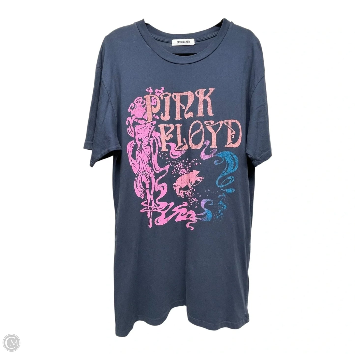 Dress Casual Short By DAYDREAMER In Blue & Pink, Size: M