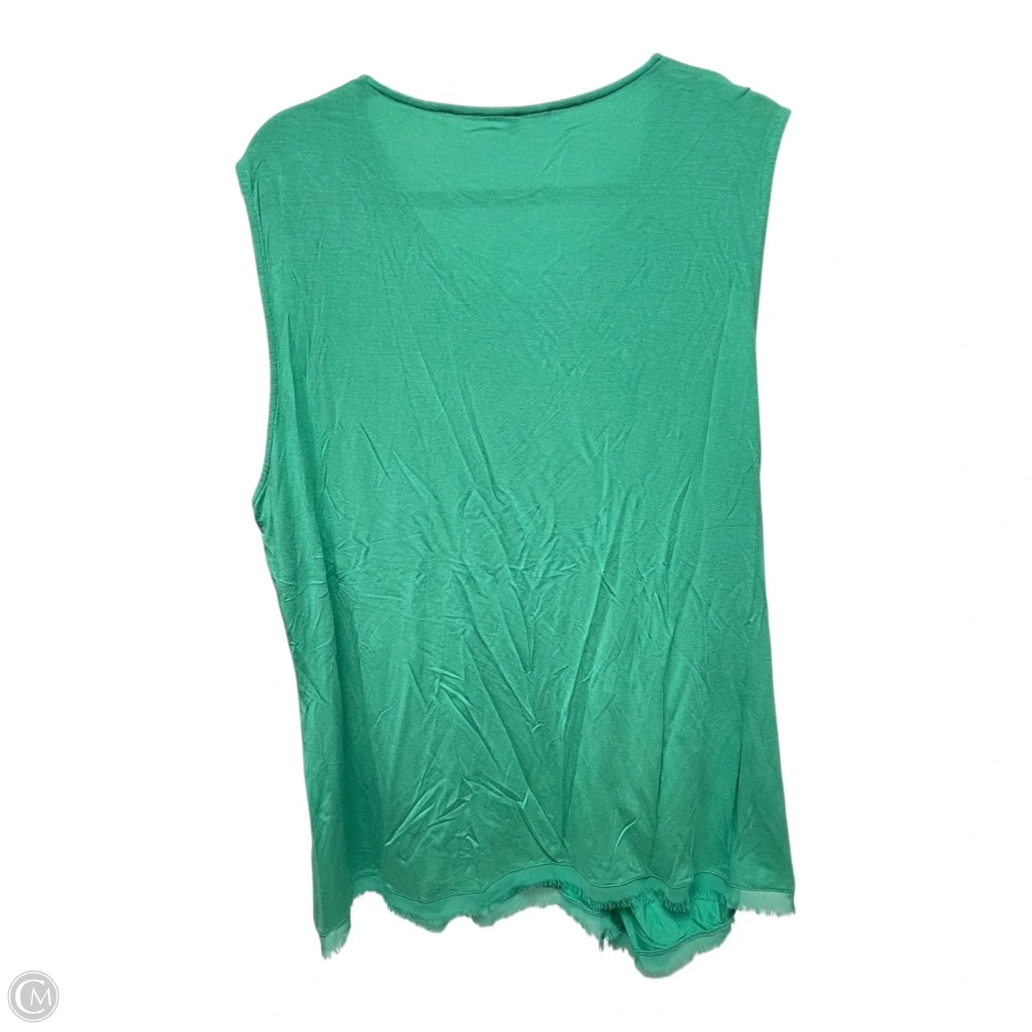 Top Sleeveless Designer By KOBI HALPERIN In Green, Size: Xxl