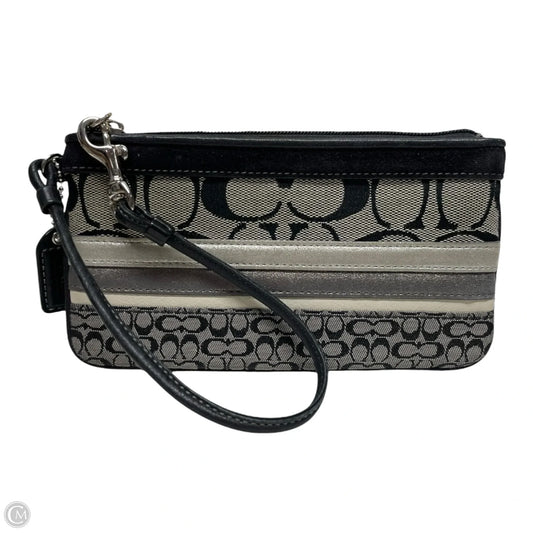 Wristlet Designer By Coach, Size: Large