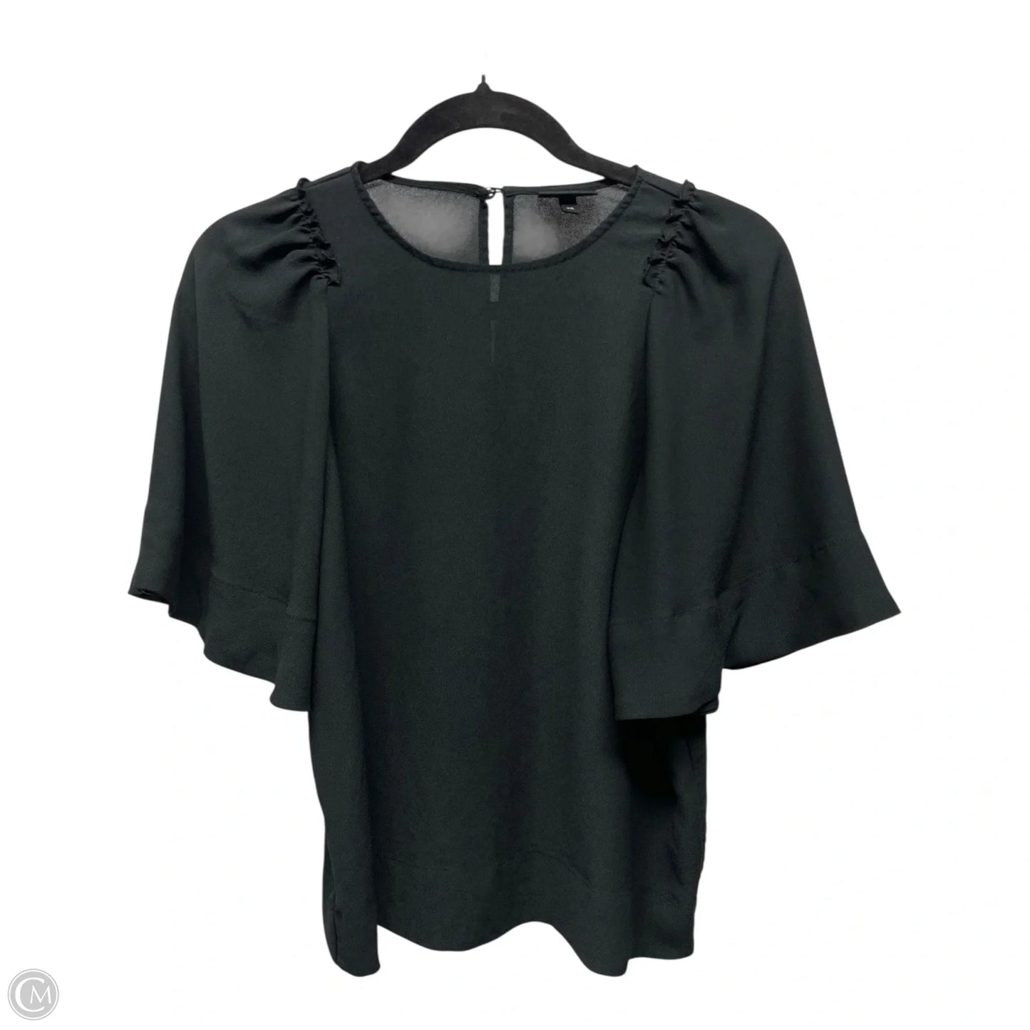 Top Short Sleeve By Who What Wear In Black, Size: Xs