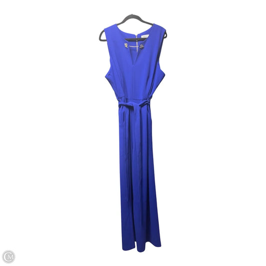 Jumpsuit By Calvin Klein In Purple, Size: 18