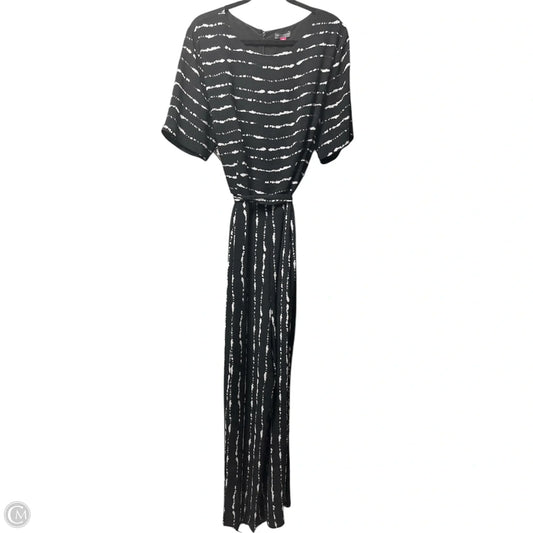 Jumpsuit By Vince Camuto In Black & White, Size: 18