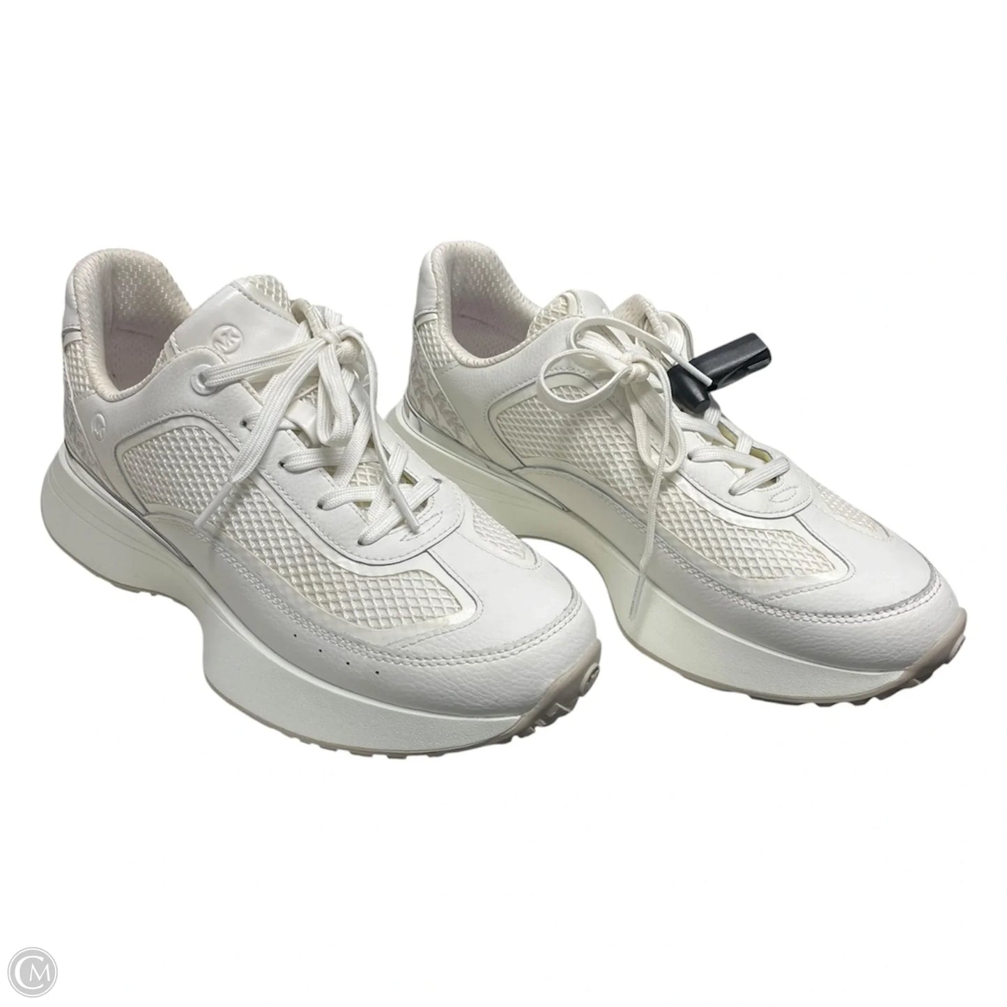Shoes Sneakers By Michael By Michael Kors In Grey & White, Size: 9
