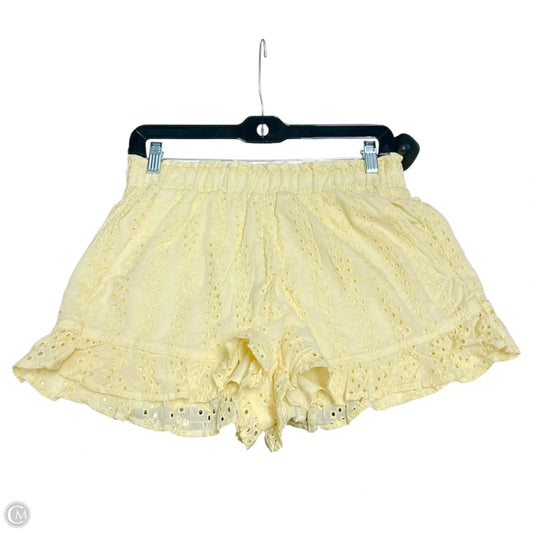 Shorts By Hollister In Yellow, Size: S