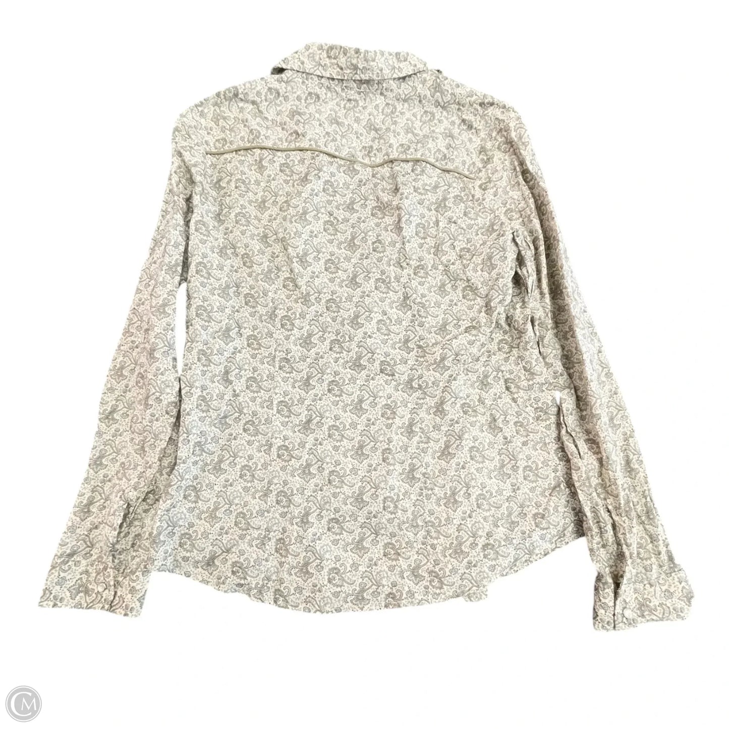 Top Long Sleeve By Sundance In Floral Print, Size: Xs
