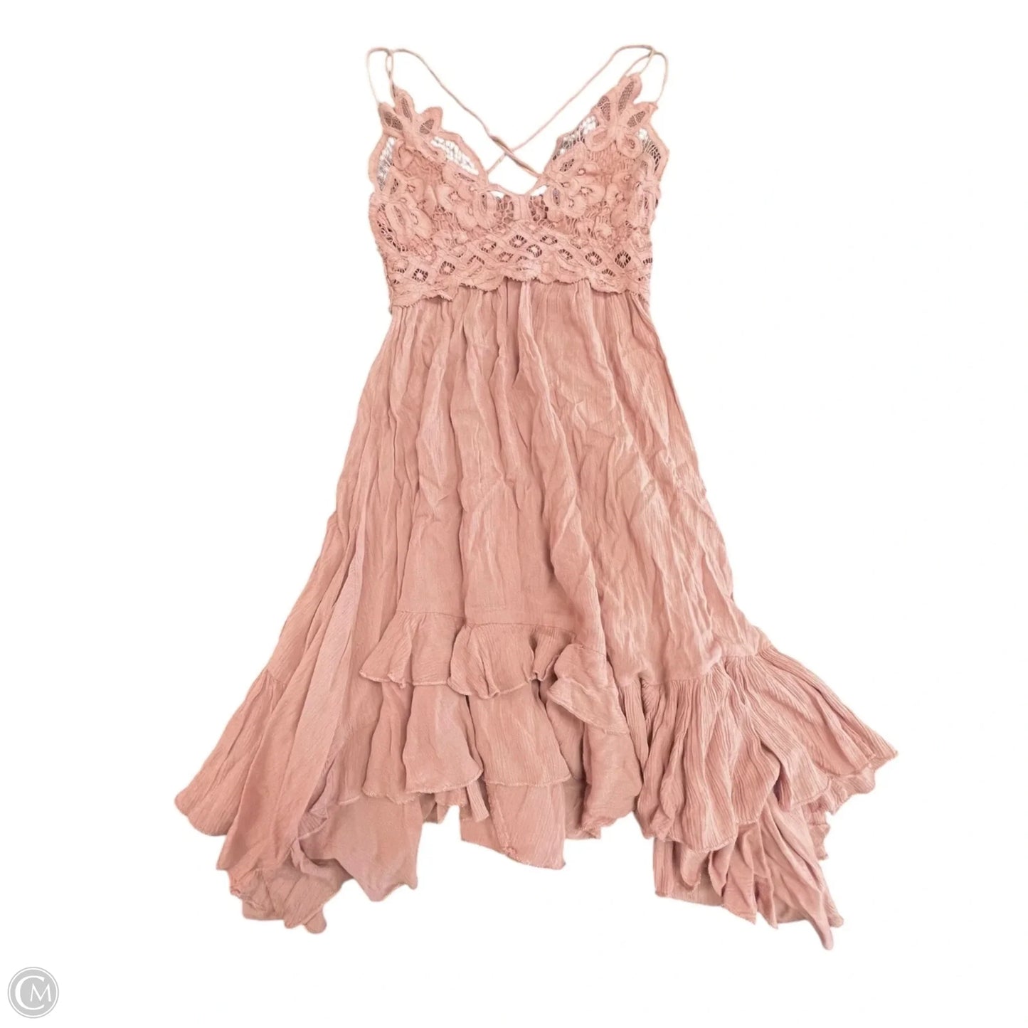 Dress Casual Short By Free People In Mauve, Size: Xs