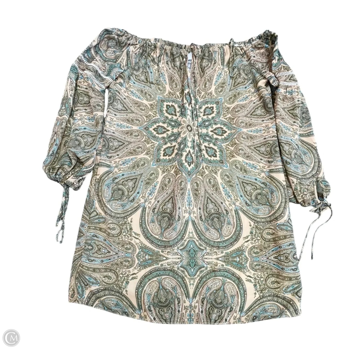 Dress Casual Short By Neiman Marcus In Paisley Print, Size: S