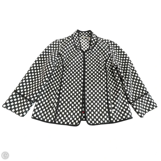 Jacket Other By Chicos In Black & White, Size: S