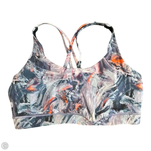 Athletic Bra By Lululemon In Multi-colored, Size: 12
