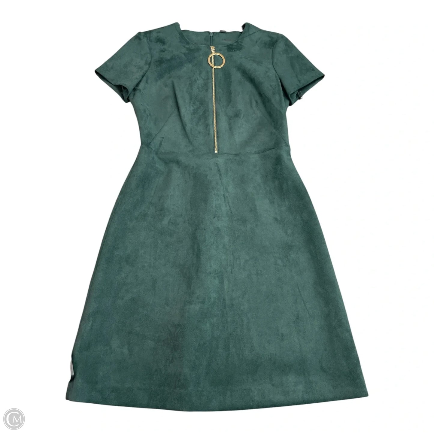 Dress Party Short By Calvin Klein In Green, Size: 4