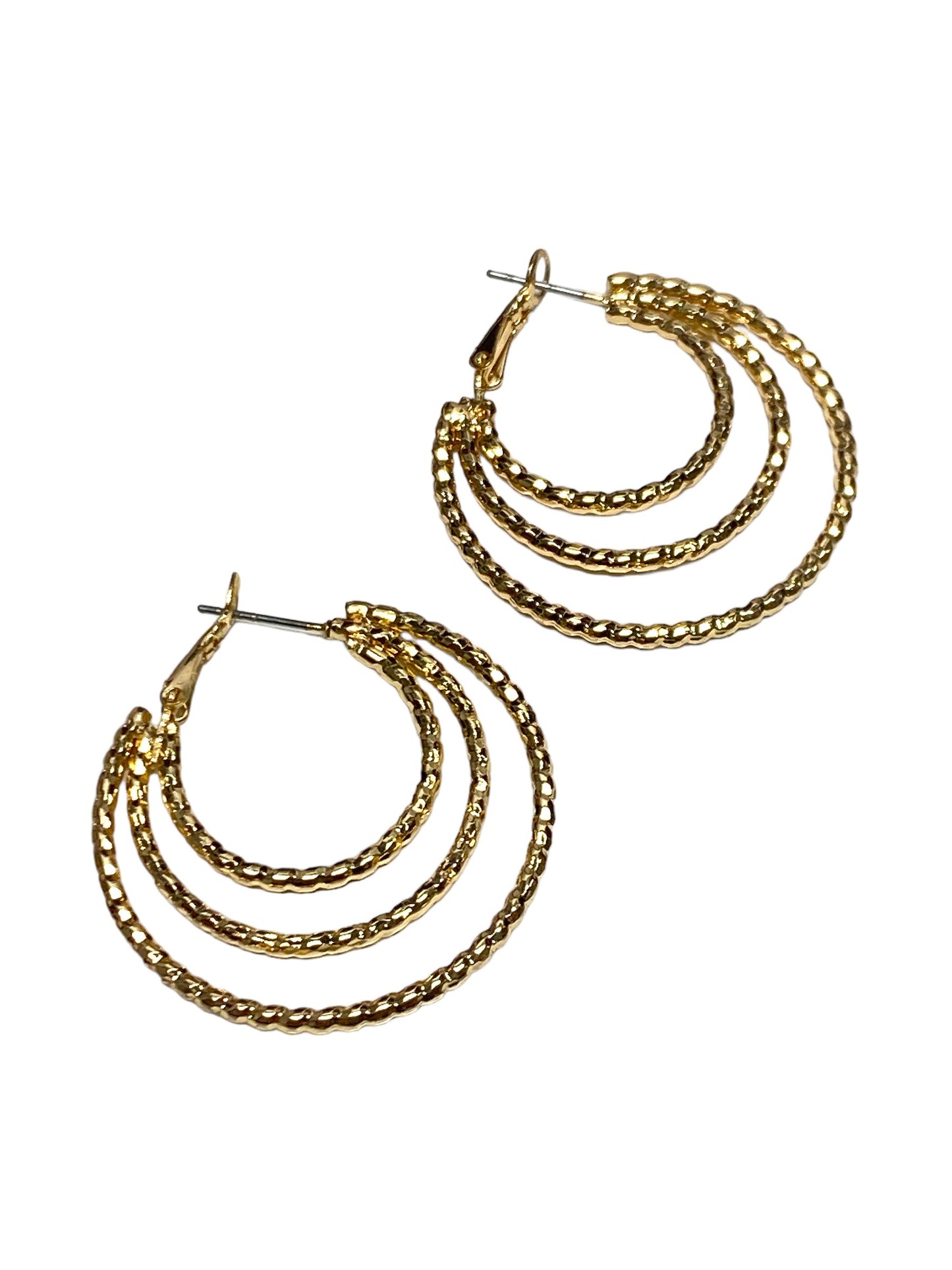 Earrings Hoop Clothes Mentor, Size 02 Piece Set