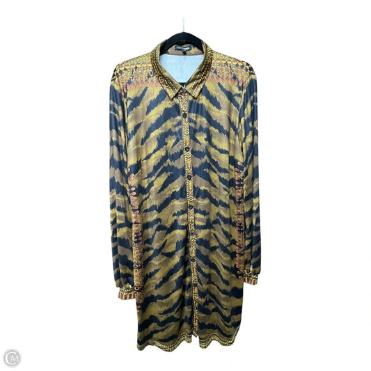 Dress Casual Maxi By Fashion Nova In Zebra Print, Size: Xl