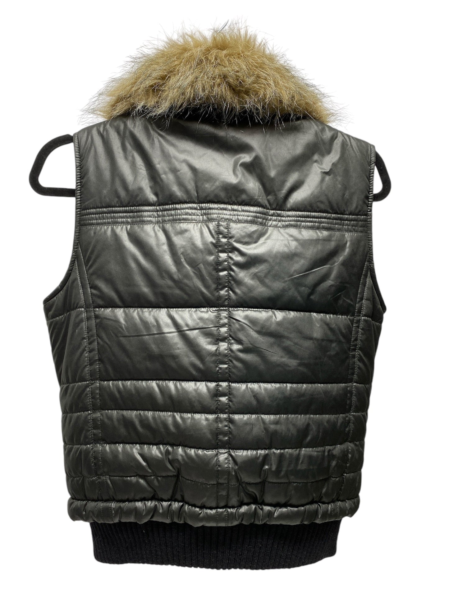 Vest Puffer & Quilted By Ashley In Black, Size: M