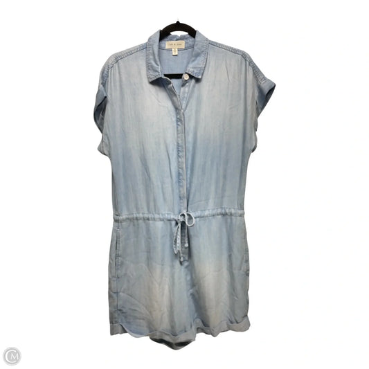 Romper By Cloth & Stone In Blue Denim, Size: S