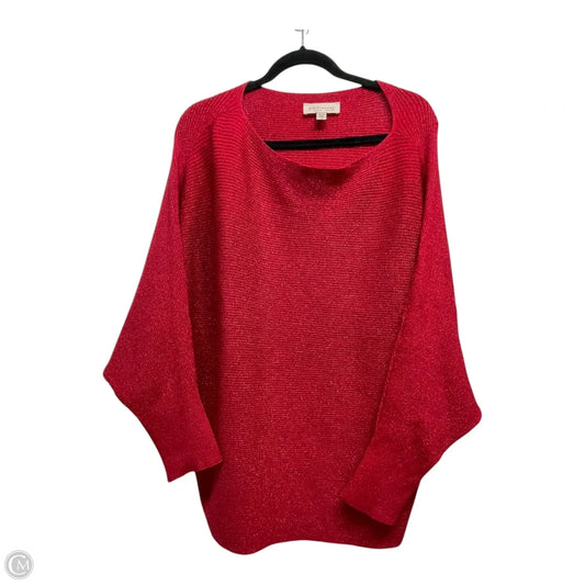Sweater By Philosophy In Red, Size: 2x
