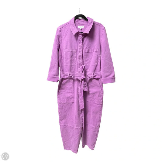 Jumpsuit By Loft In Purple, Size: 12