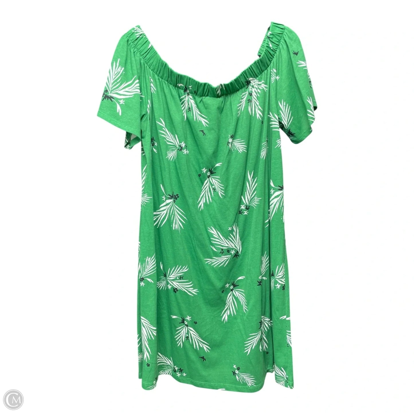 Dress Casual Short By H&m In Green, Size: M