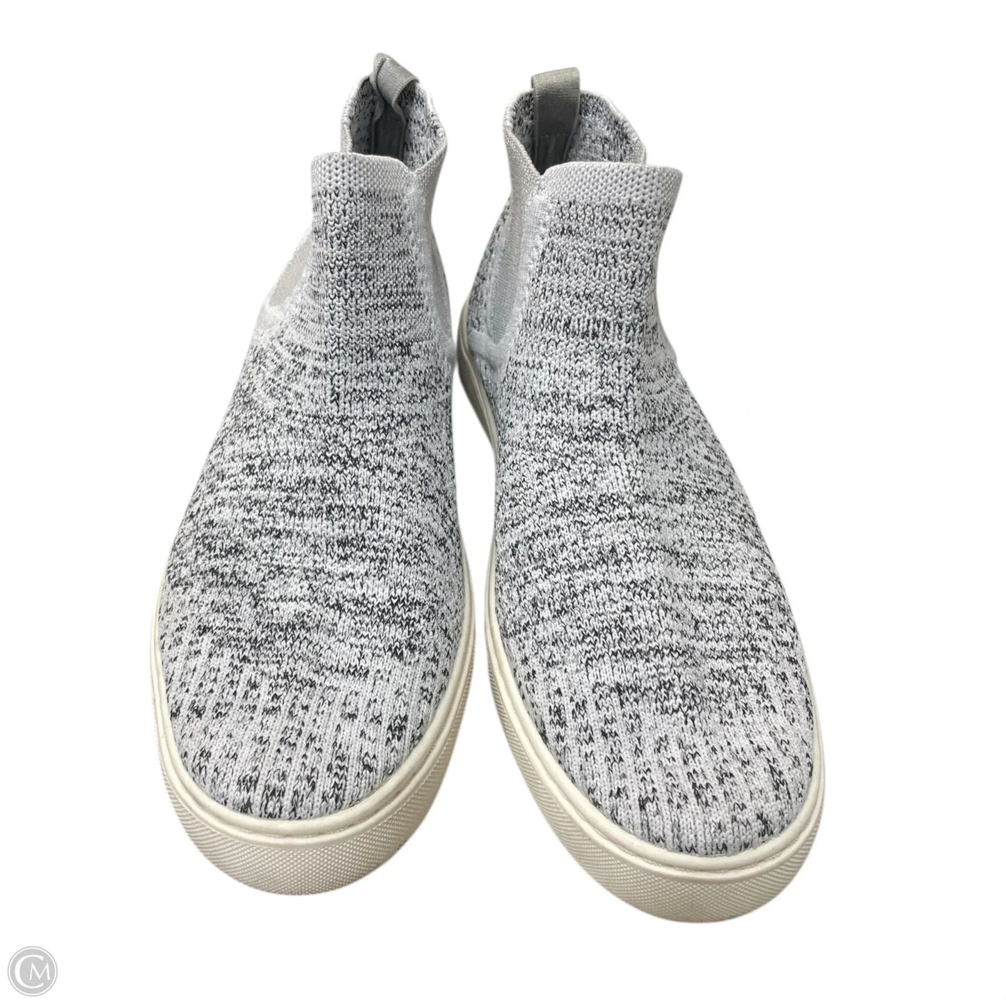 Shoes Flats By Time And Tru In Grey & White, Size: 8