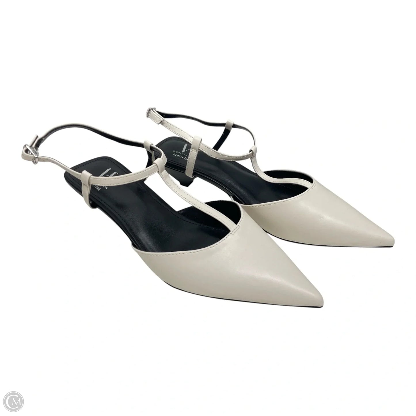 Shoes Heels Block By Worthington In White, Size: 10