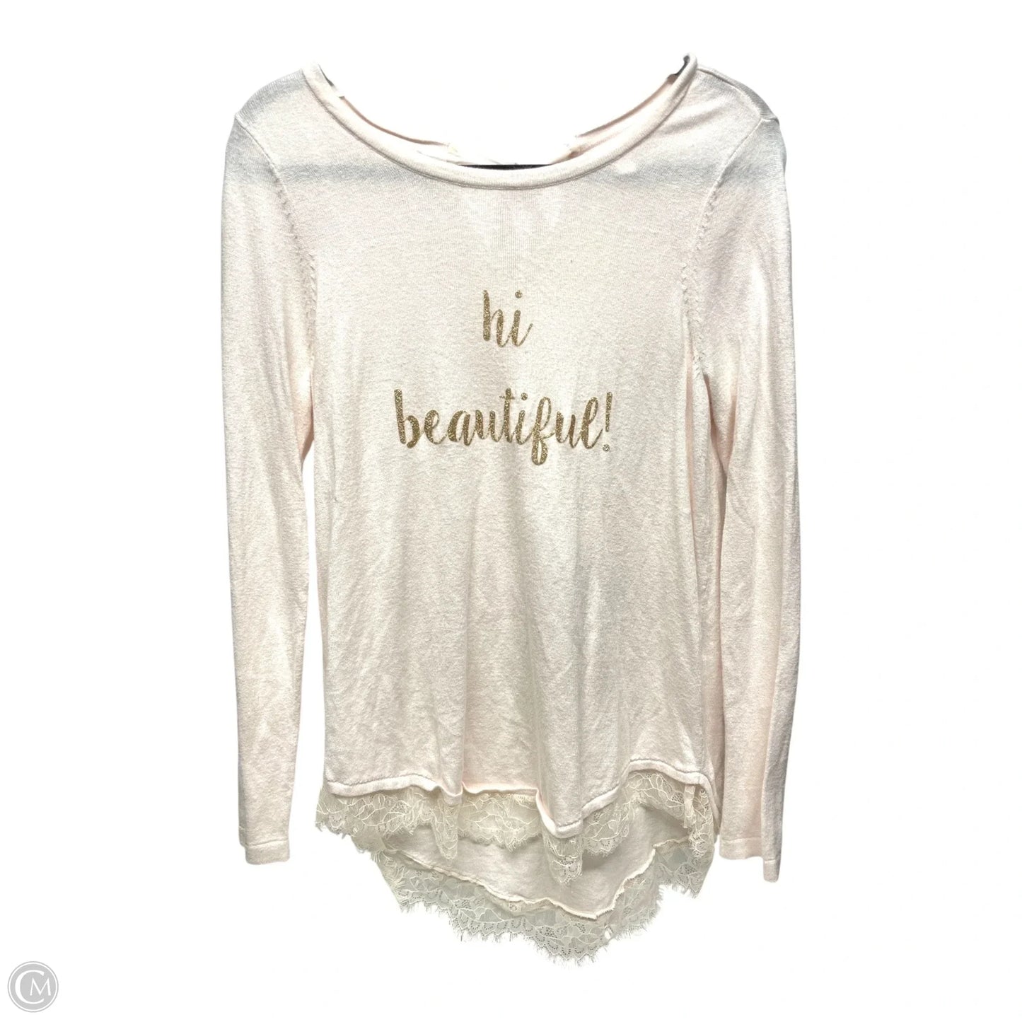 Sweater By Lc Lauren Conrad In Pink, Size: S