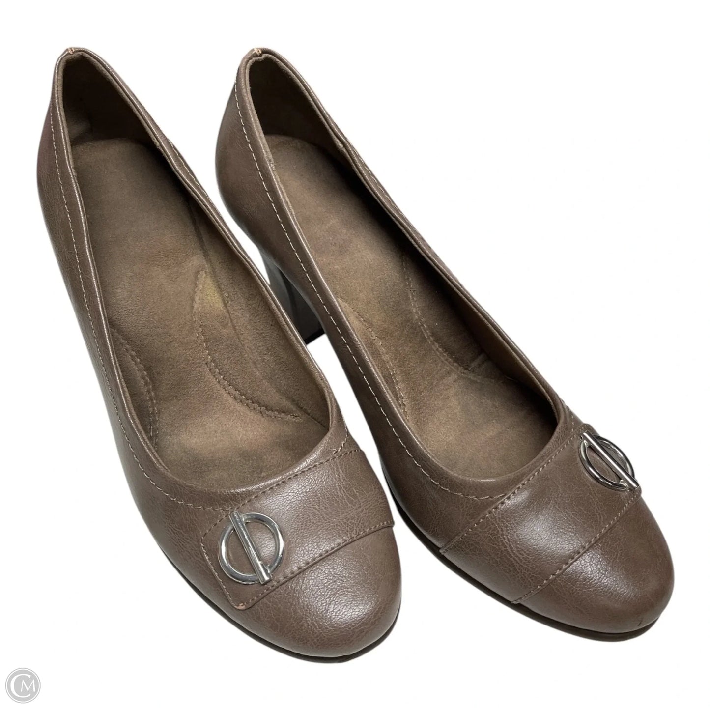 Shoes Heels Stiletto By Aerosoles In Tan, Size: 9