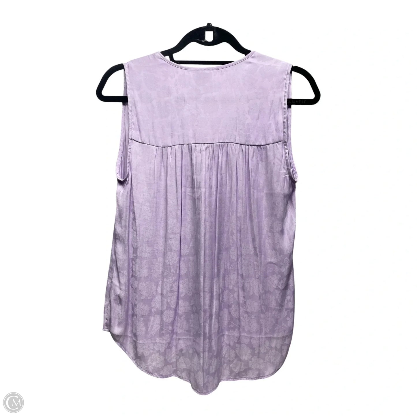 Top Sleeveless By Cabi In Purple, Size: S