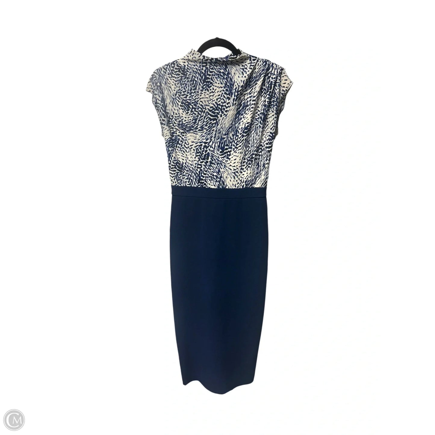 Dress Casual Short By Express In Blue, Size: Xs