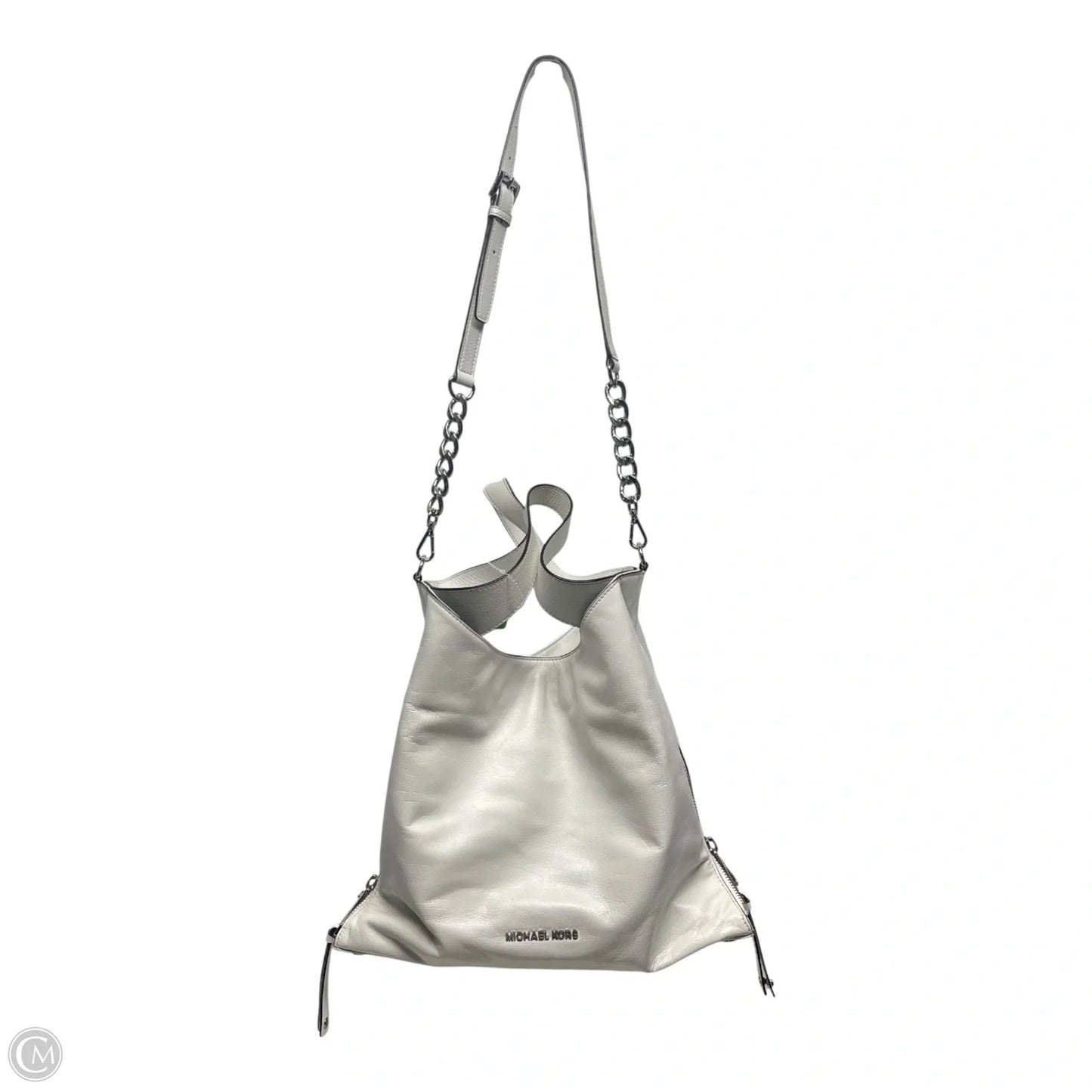 Handbag Leather By Michael By Michael Kors, Size: Large