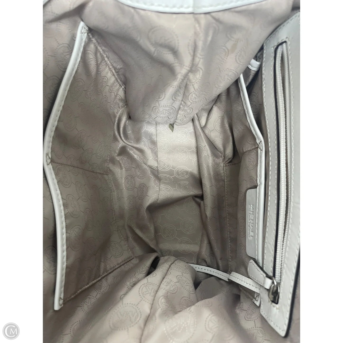 Handbag Leather By Michael By Michael Kors, Size: Large