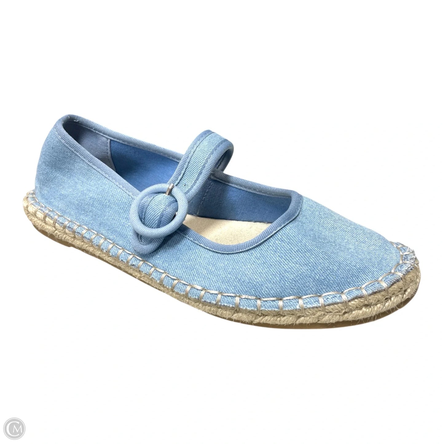 Shoes Flats By CL LAUNDRY -  In Blue, Size: 8.5