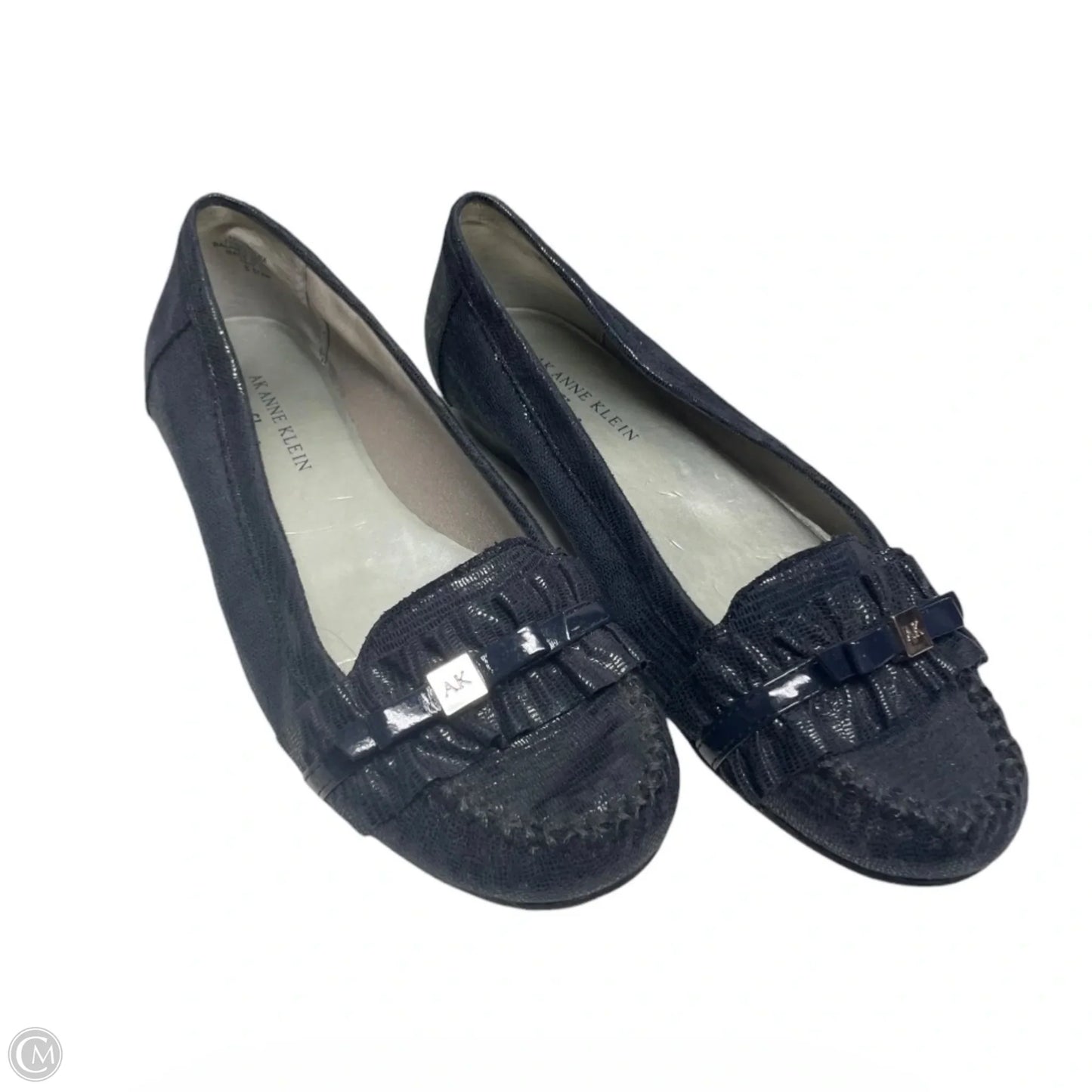 Shoes Flats By Anne Klein In Navy, Size: 5.5