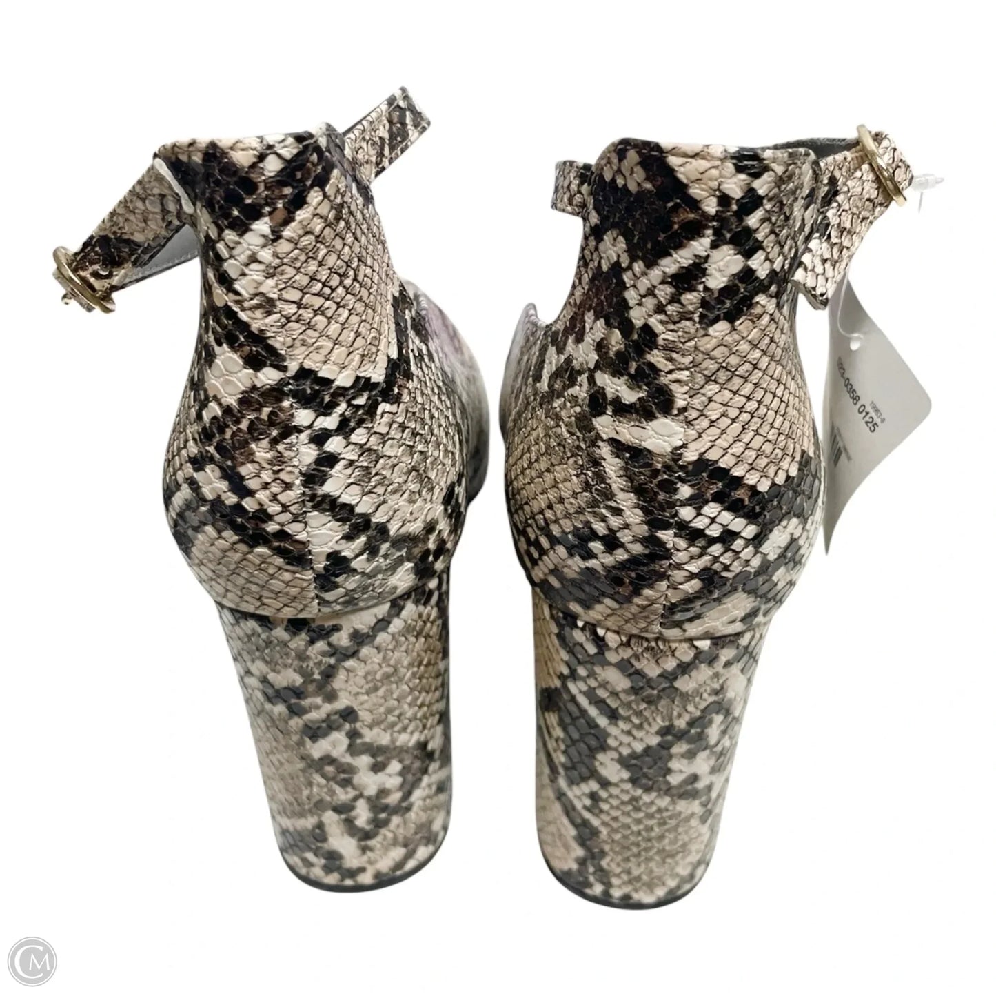 Shoes Heels Block By Worthington In Animal Print, Size: 11