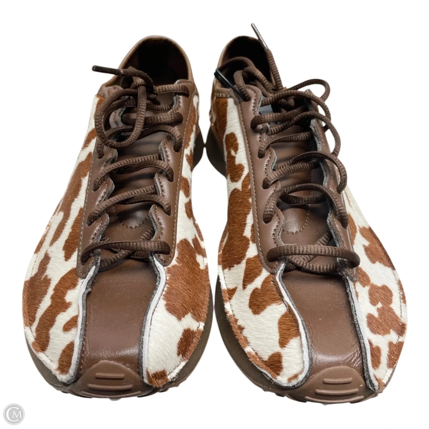 Shoes Flats By Nike In Animal Print, Size: 9