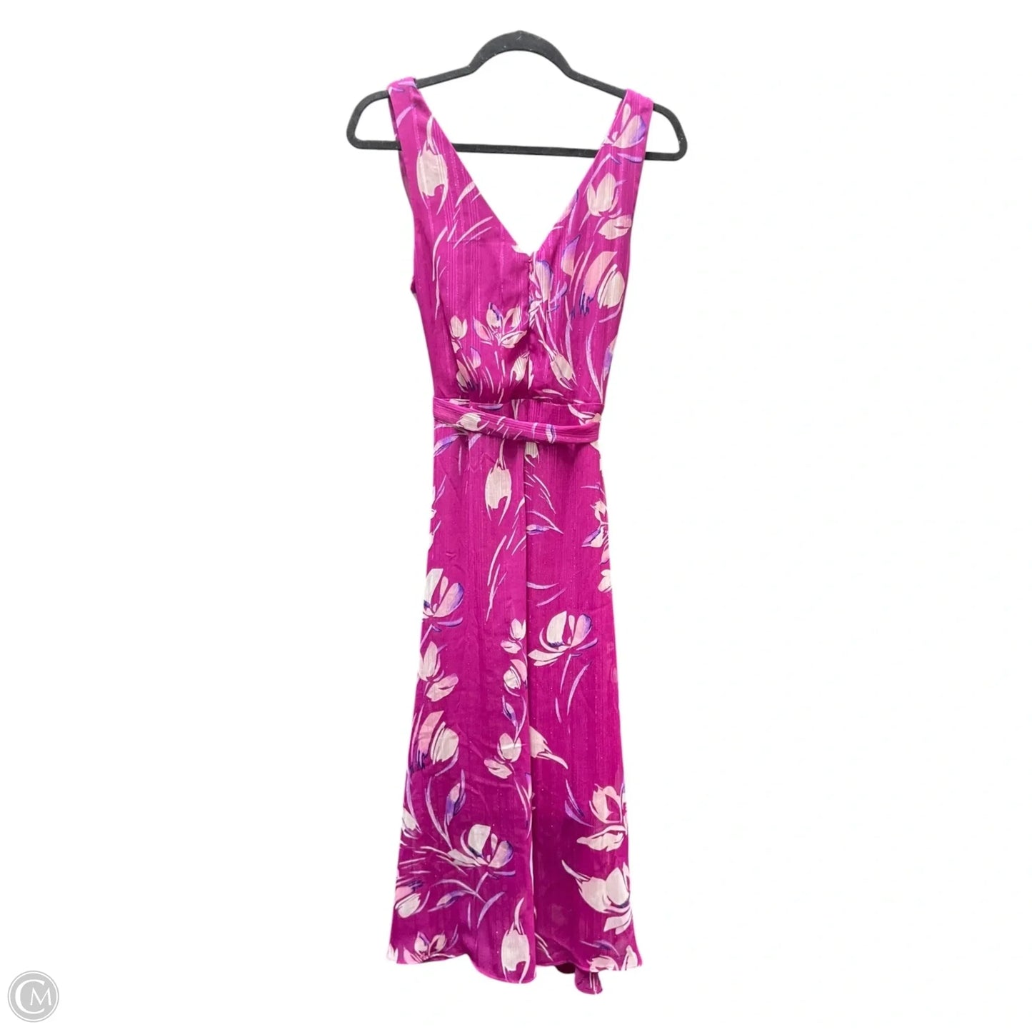 Dress Casual Midi By Dkny In Purple, Size: 8