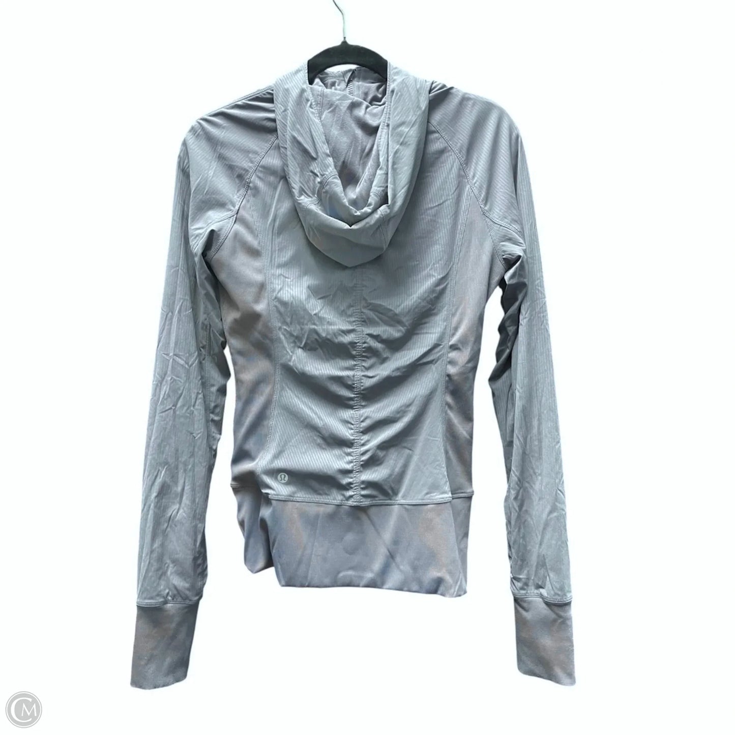 Athletic Jacket By Lululemon In Blue, Size: M