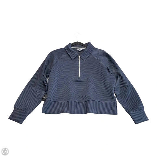 Sweatshirt Collar By Nautica In Navy, Size: S