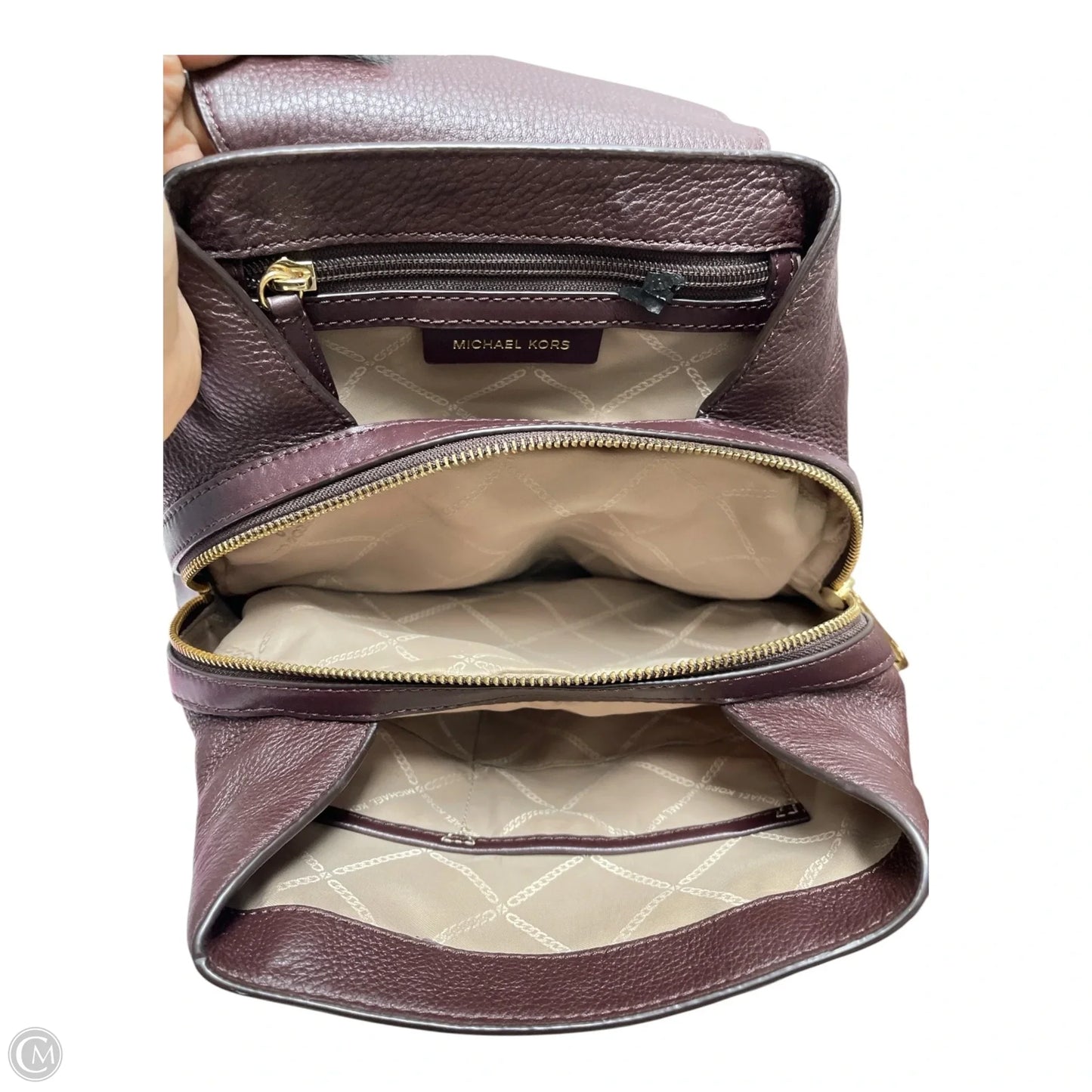 Backpack Designer By Michael Kors, Size: Medium
