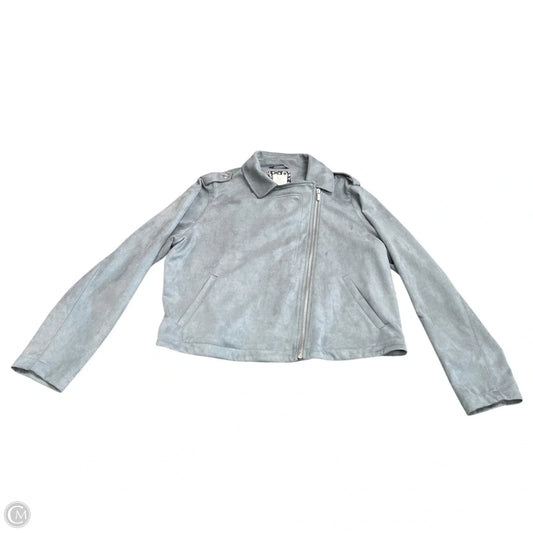 Jacket Moto By Lc Lauren Conrad In Grey, Size: Xl