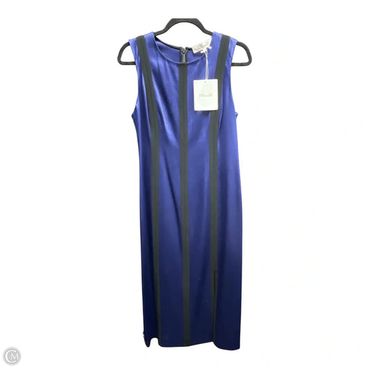 Dress Designer By Diane Von Furstenberg In Black & Blue, Size: 6