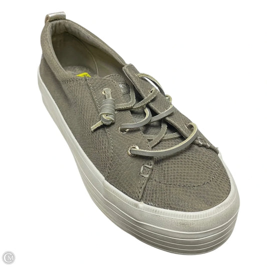 Shoes Flats By Sperry In Camouflage Print, Size: 7.5