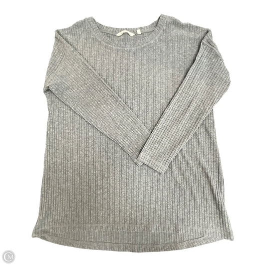 Top Long Sleeve By Soft Surroundings In Grey, Size: L