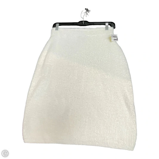 Skirt Mini & Short By Express In White, Size: Xs