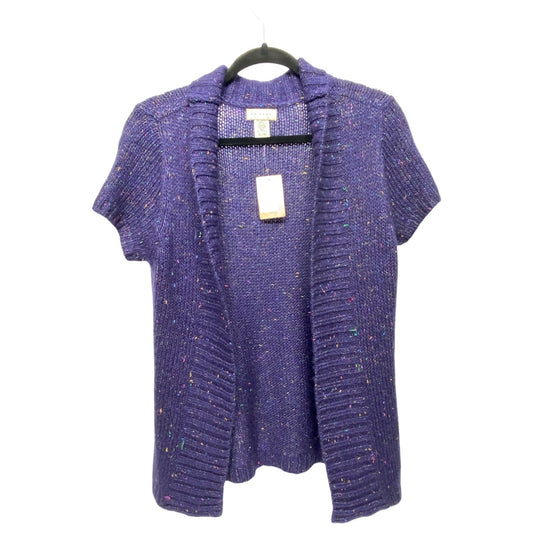 Vest Sweater By Arizona In Blue, Size: Xl